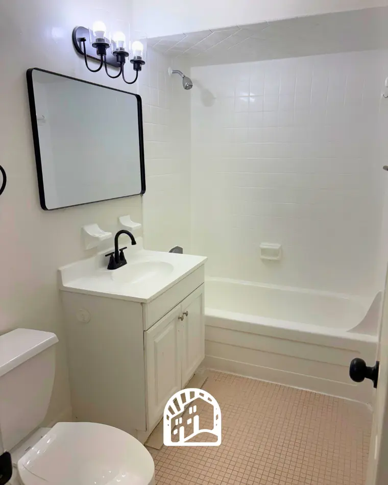 Bathroom in a two-bedroom townhome